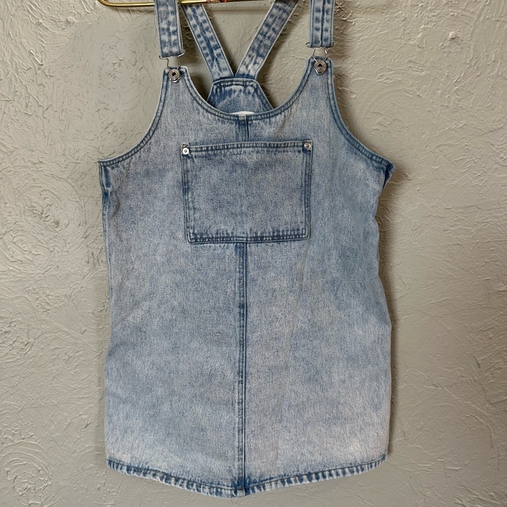 Light Blue Denim Overall Dress / Jumper